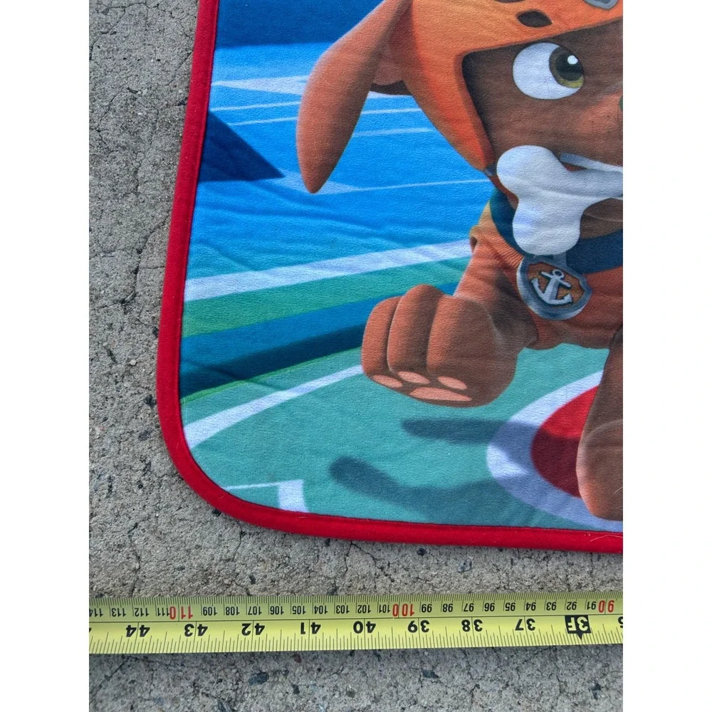 Paw Patrol Quilted Nap Mat 44x30 Blue No Job Too Big Kids Blanket